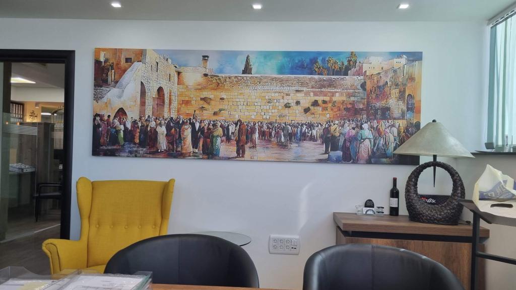 Wall in Diego Rivera style (משלוח רק בישראל)