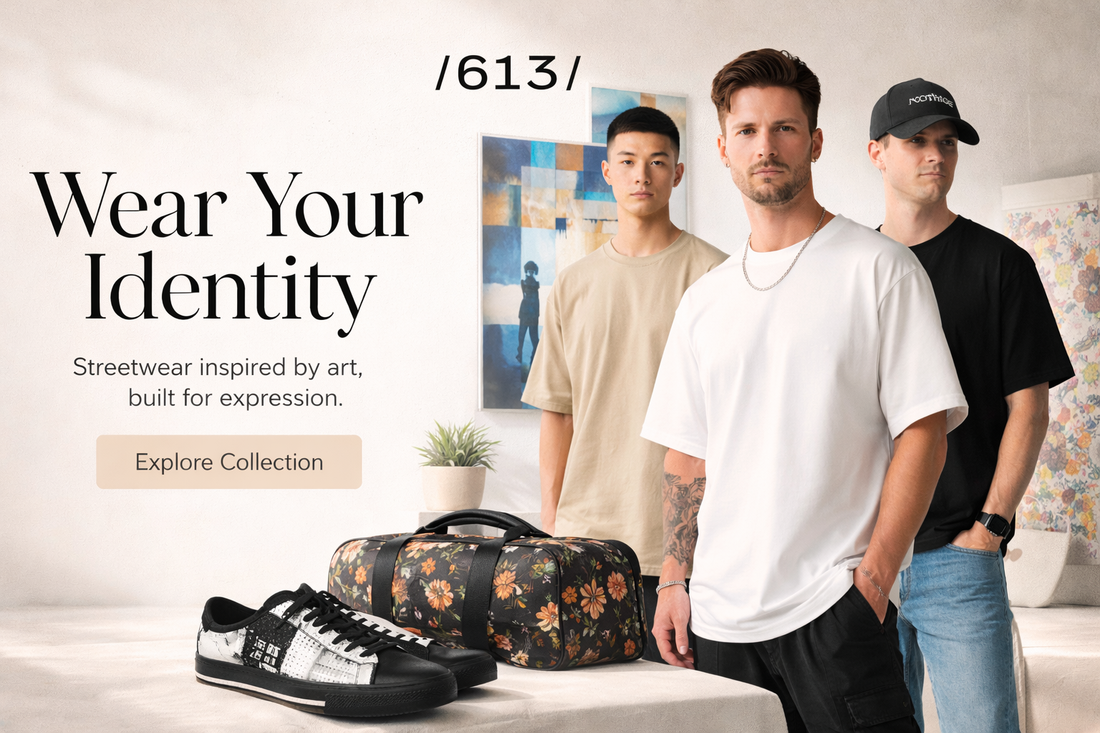 חולצת ציצית מעוצבת לגברים מבית 613 – סטייל מודרני ואמונה